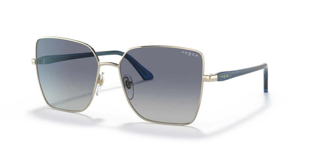 Vogue 0VO4199S 848/4L 58 Pale Gold/ Grey Gradient Dark Blue 58 / Plastic / Plastic