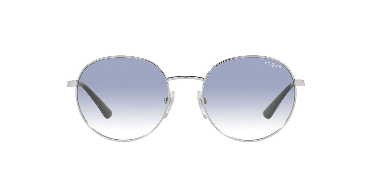 Vogue 0VO4206S 323/19 53 Silver/ Clear Gradient Light Blue 53 / Plastic / Metal