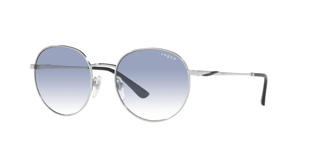Vogue 0VO4206S 323/19 53 Silver/ Clear Gradient Light Blue 53 / Plastic / Metal