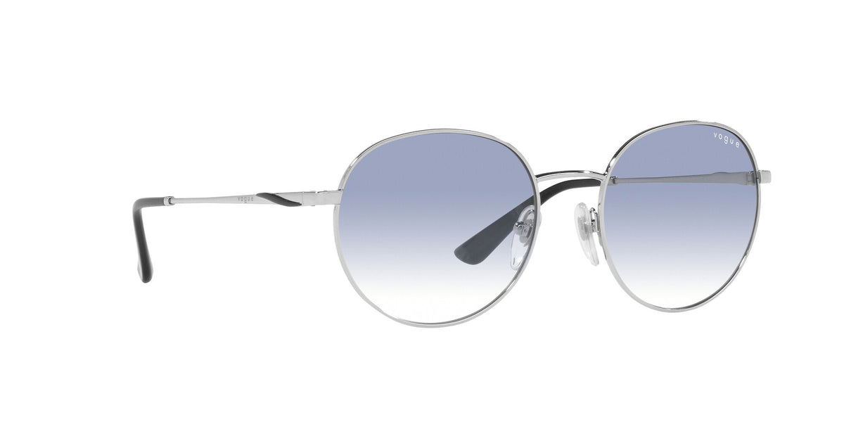 Vogue 0VO4206S 323/19 53 Silver/ Clear Gradient Light Blue 53 / Plastic / Metal