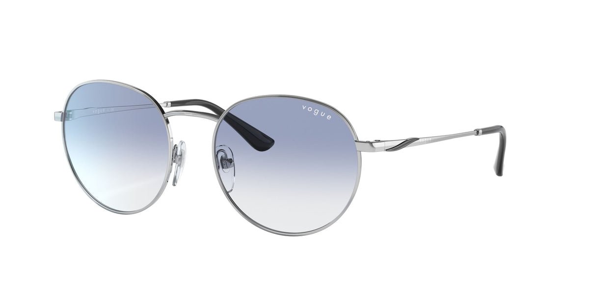 Vogue 0VO4206S 323/19 53 Silver/ Clear Gradient Light Blue 53 / Plastic / Metal
