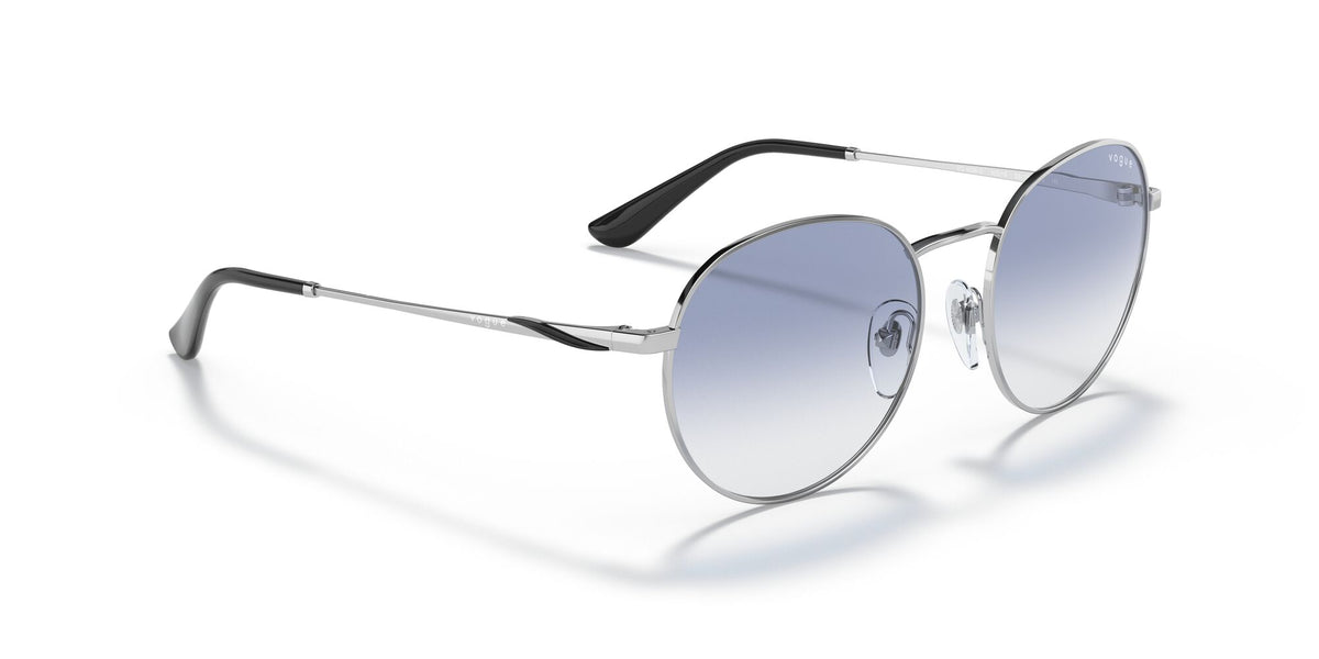 Vogue 0VO4206S 323/19 53 Silver/ Clear Gradient Light Blue 53 / Plastic / Metal