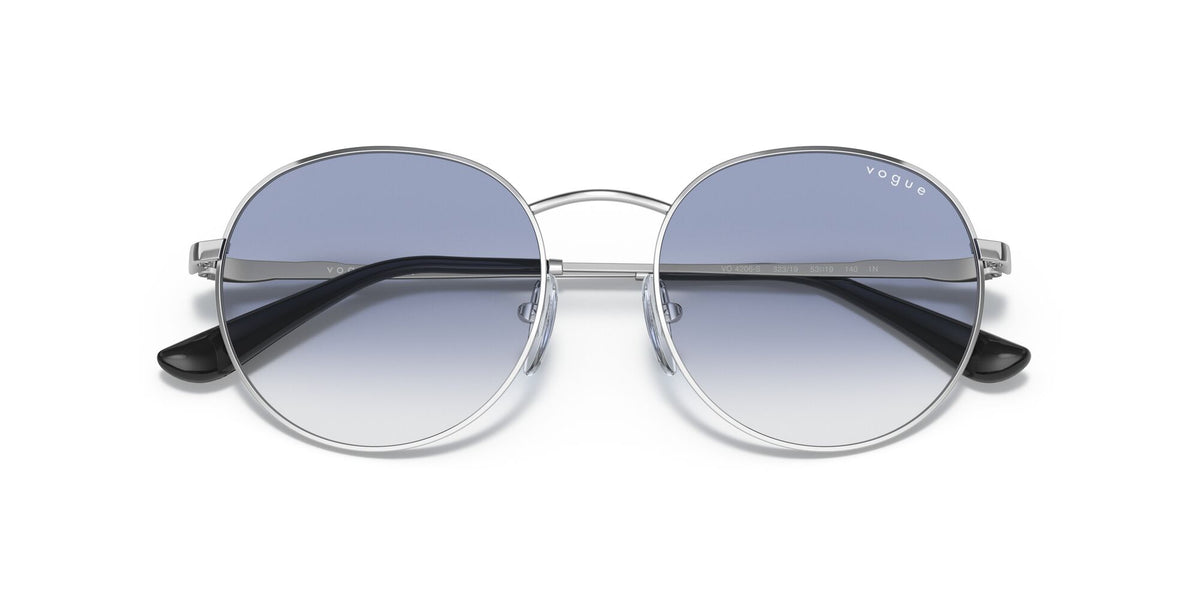 Vogue 0VO4206S 323/19 53 Silver/ Clear Gradient Light Blue 53 / Plastic / Metal