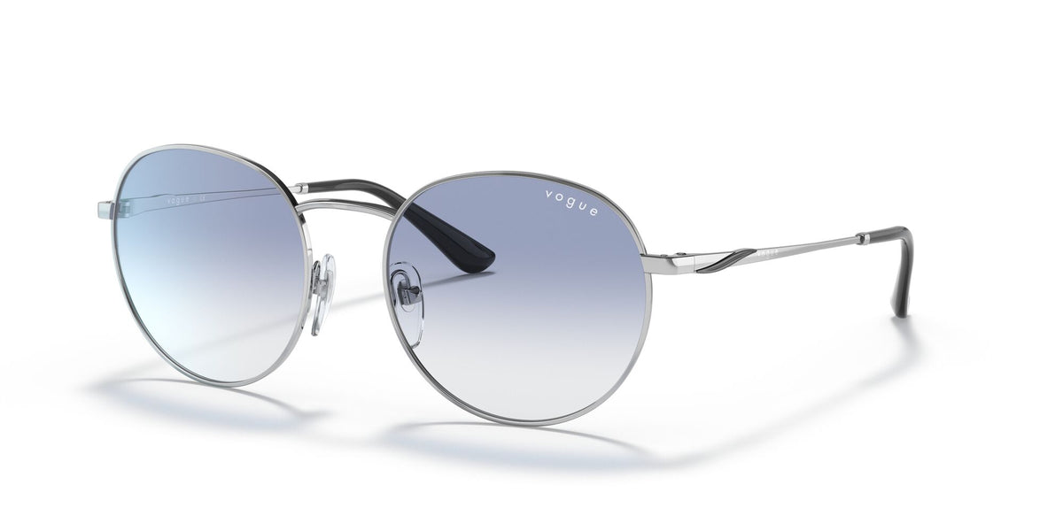 Vogue 0VO4206S 323/19 53 Silver/ Clear Gradient Light Blue 53 / Plastic / Metal