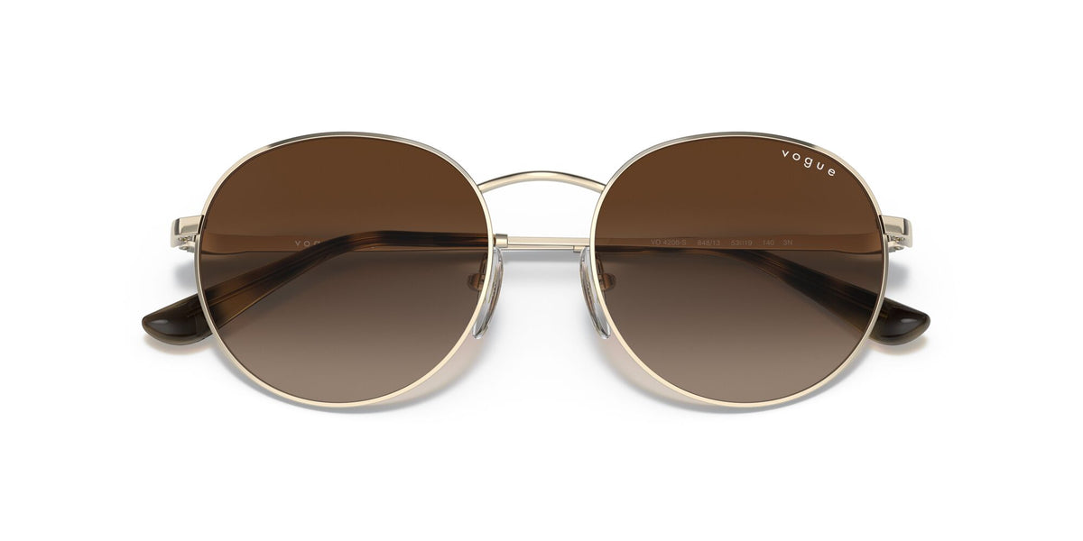 Vogue VO 4206S Pale Gold / Brown Gradient 53 / Plastic / Metal
