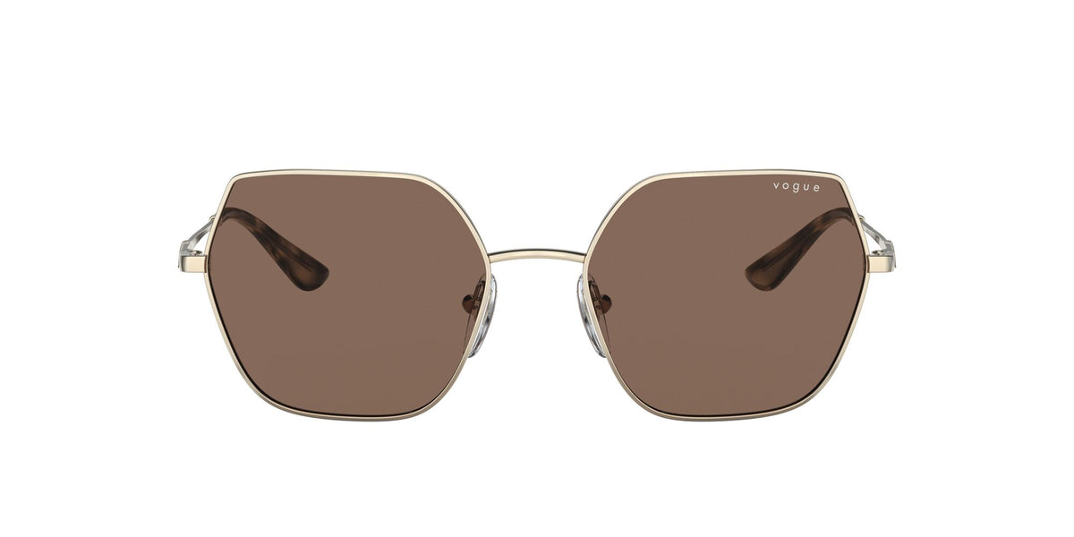 Vogue VO 4207S Pale Gold / Dark Brown 54 / Plastic / Metal