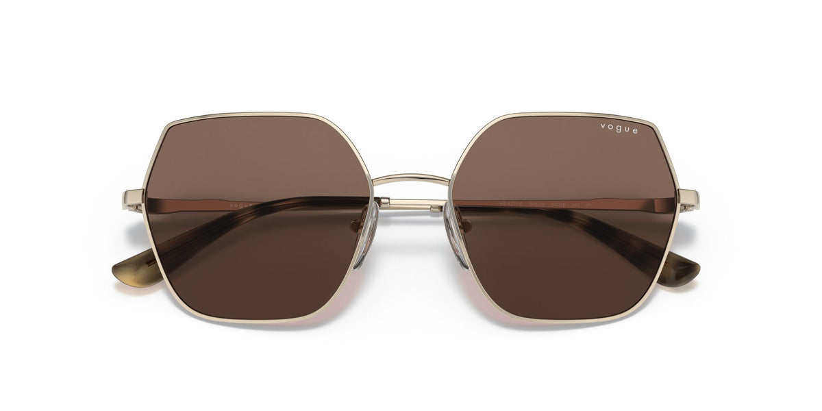 Vogue VO 4207S Pale Gold / Dark Brown 54 / Plastic / Metal