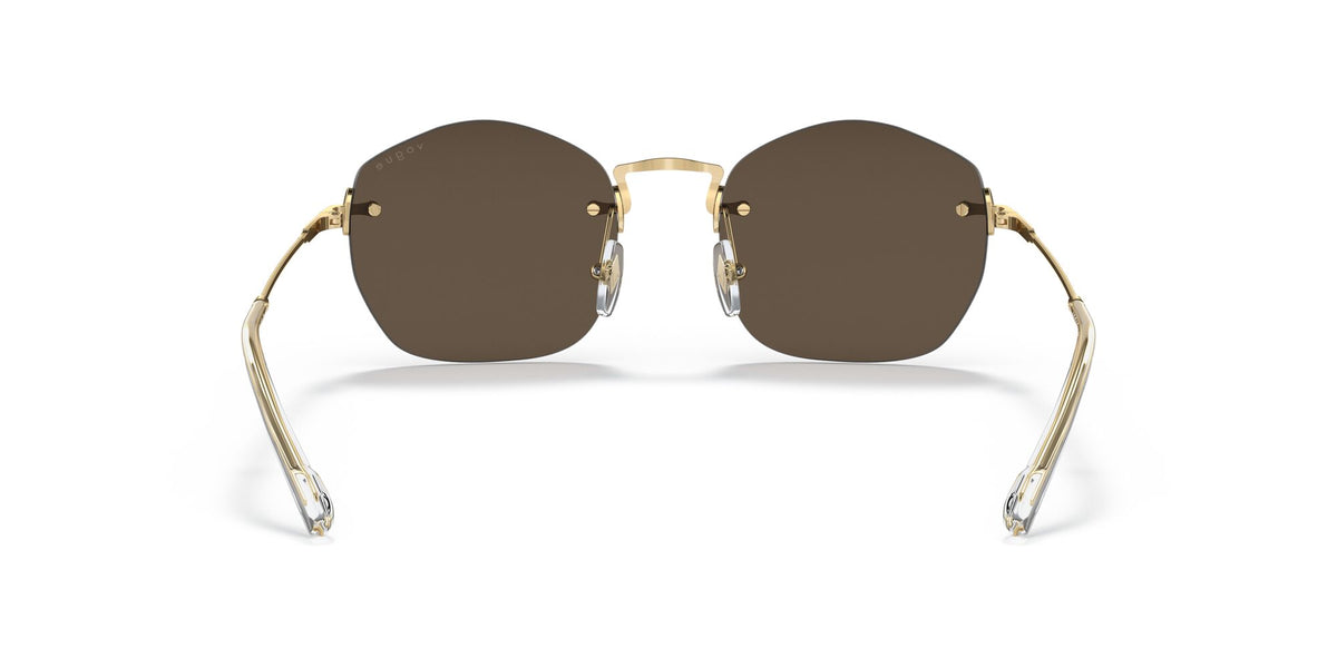 Vogue VO 4216S Brushed Gold / Dark Brown 51 / Plastic / Metal