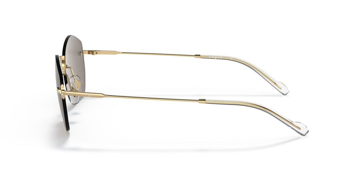 Vogue VO 4216S Brushed Gold / Dark Brown 51 / Plastic / Metal