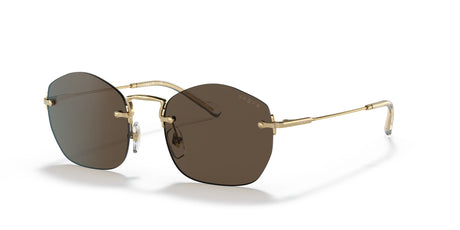 Vogue VO 4216S Brushed Gold / Dark Brown 51 / Plastic / Metal