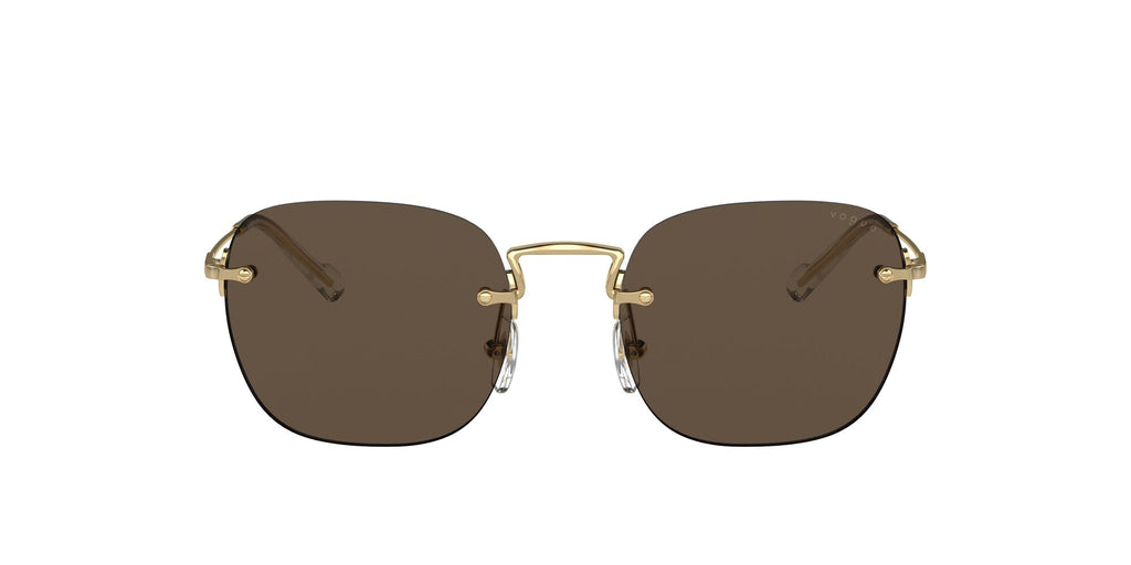 Vogue VO 4217S Brushed Gold / Dark Brown 52 / Plastic / Metal