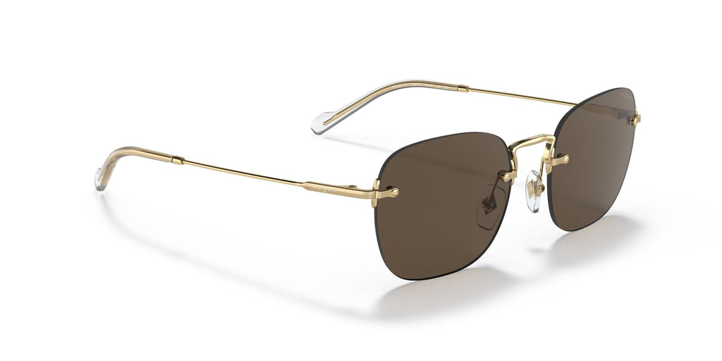 Vogue VO 4217S Brushed Gold / Dark Brown 52 / Plastic / Metal