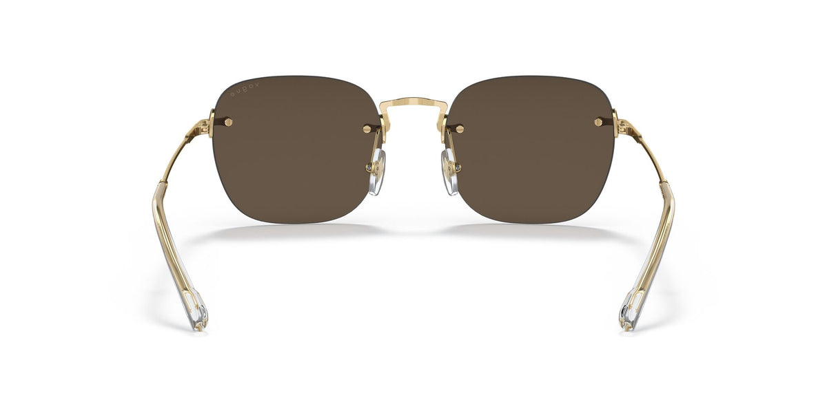 Vogue VO 4217S Brushed Gold / Dark Brown 52 / Plastic / Metal