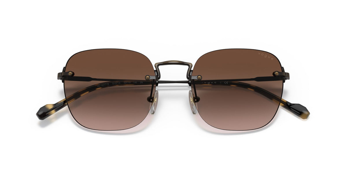 Vogue VO 4217S Gold Antique / Brown Gradient 52 / Plastic / Metal