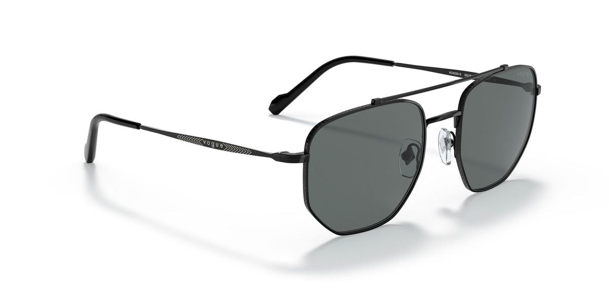 Vogue VO 4220S Black / Polar Dark Grey 54 / Plastic / Metal