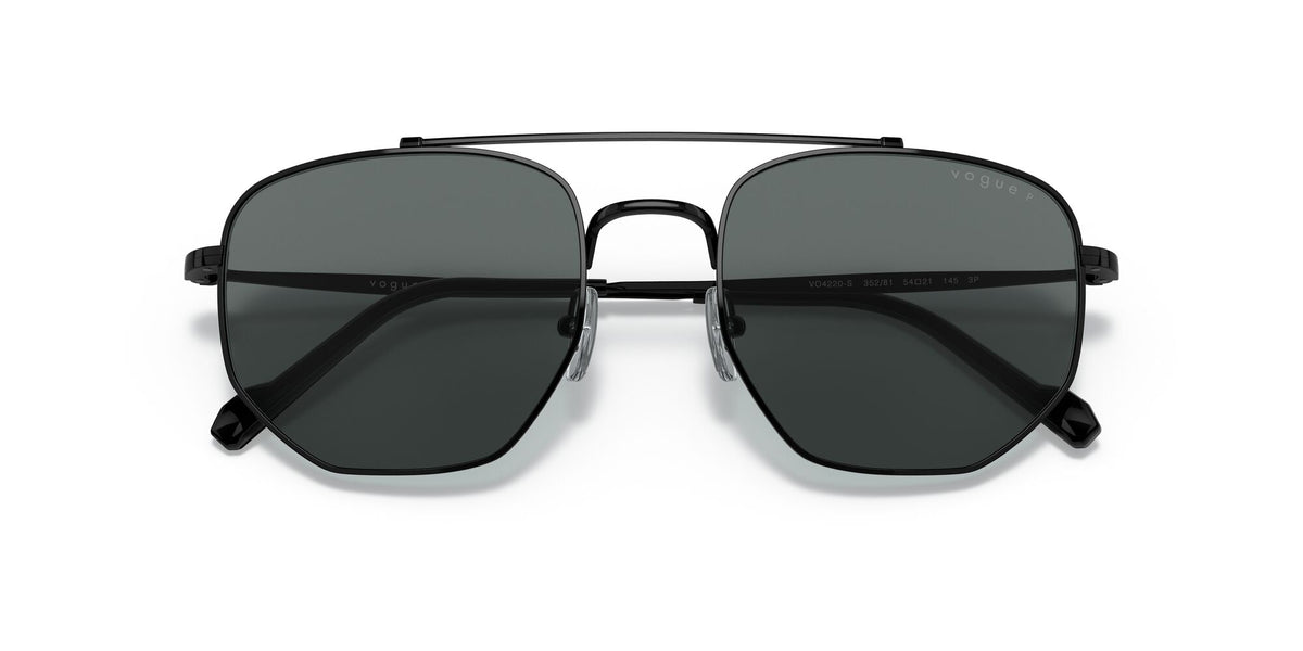Vogue VO 4220S Black / Polar Dark Grey 54 / Plastic / Metal