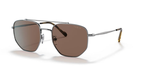 VO 4220S Vogue  Gunmetal / Dark Brown 54 54 / Polycarbonate / Metal / Metal