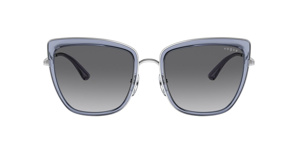 Vogue VO 4223S Silver/Transparent Blue / Grey Gradient Dark Grey 54 / Plastic / Metal