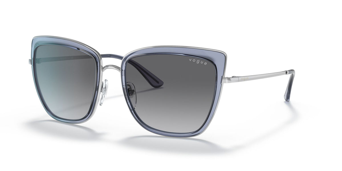 Vogue VO 4223S Silver/Transparent Blue / Grey Gradient Dark Grey 54 / Plastic / Metal