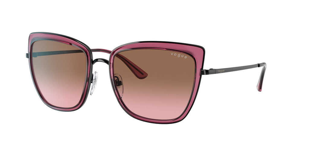 Vogue VO 4223S Black/Transparent Cherry / Pink Gradient Brown 57 / Plastic / Metal