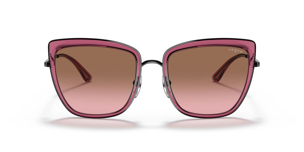 Vogue VO 4223S Black/Transparent Cherry / Pink Gradient Brown 57 / Plastic / Metal