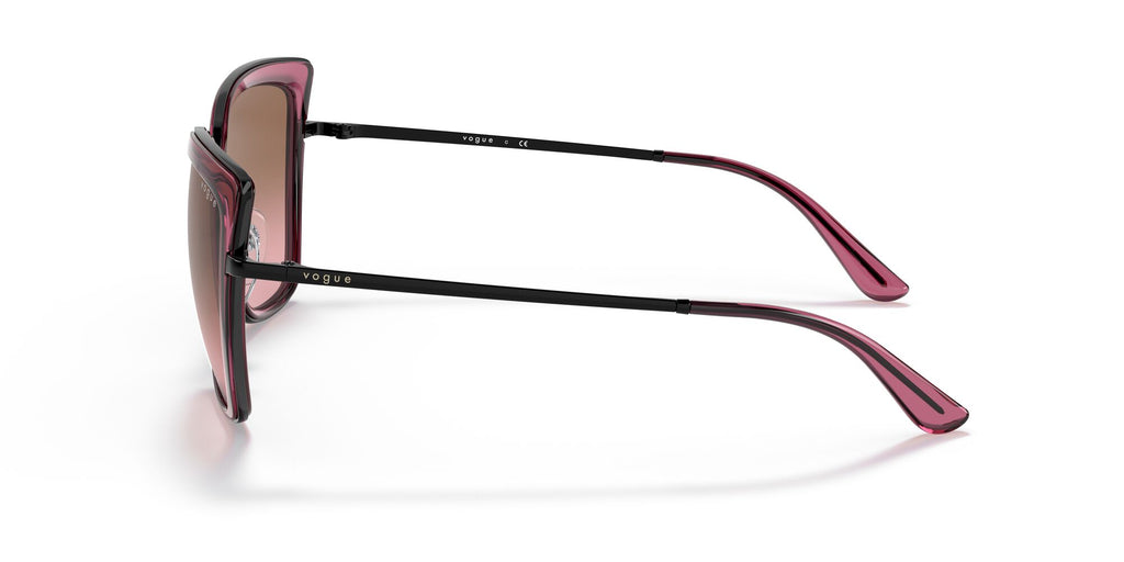 Vogue VO 4223S Black/Transparent Cherry / Pink Gradient Brown 57 / Plastic / Metal