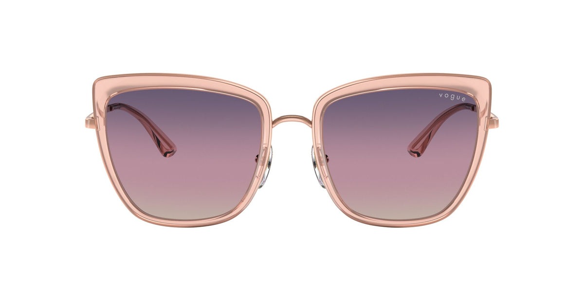 VO 4223S Vogue  Rose Gold/Pink Transparent / Tri-Gradient Lt Brown/Violet/Blue 54 54 / Polyamide / Metal / Metal