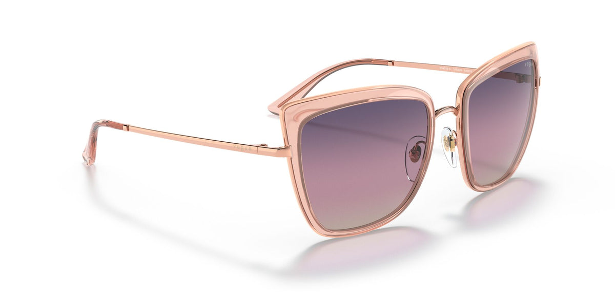 VO 4223S Vogue  Rose Gold/Pink Transparent / Tri-Gradient Lt Brown/Violet/Blue 54 54 / Polyamide / Metal / Metal