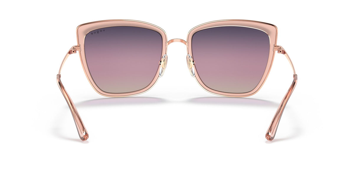 VO 4223S Vogue  Rose Gold/Pink Transparent / Tri-Gradient Lt Brown/Violet/Blue 54 54 / Polyamide / Metal / Metal