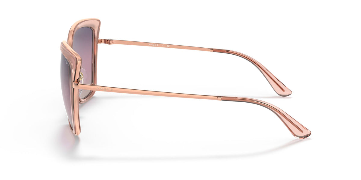 VO 4223S Vogue  Rose Gold/Pink Transparent / Tri-Gradient Lt Brown/Violet/Blue 54 54 / Polyamide / Metal / Metal