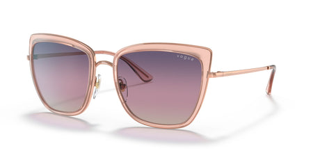 VO 4223S Vogue  Rose Gold/Pink Transparent / Tri-Gradient Lt Brown/Violet/Blue 54 54 / Polyamide / Metal / Metal