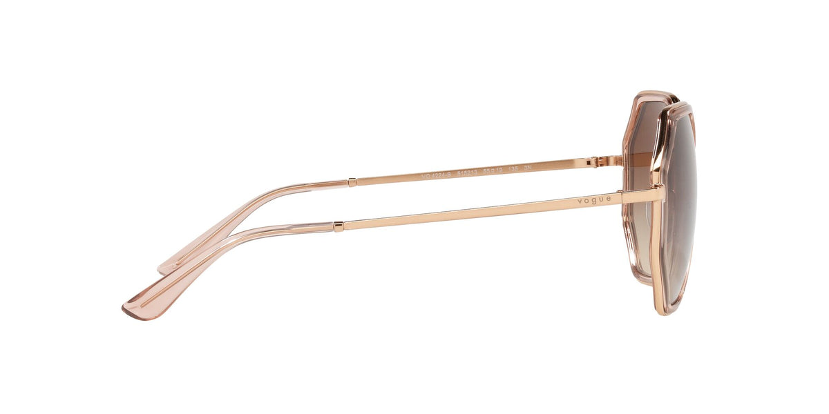 Vogue 0VO4224S 515213 55 Rose Gold/Pink/ Brown Gradient 55 / Plastic / Metal