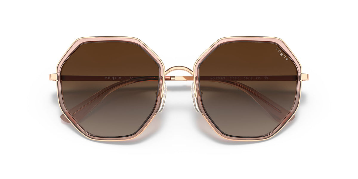 Vogue 0VO4224S 515213 55 Rose Gold/Pink/ Brown Gradient 55 / Plastic / Metal