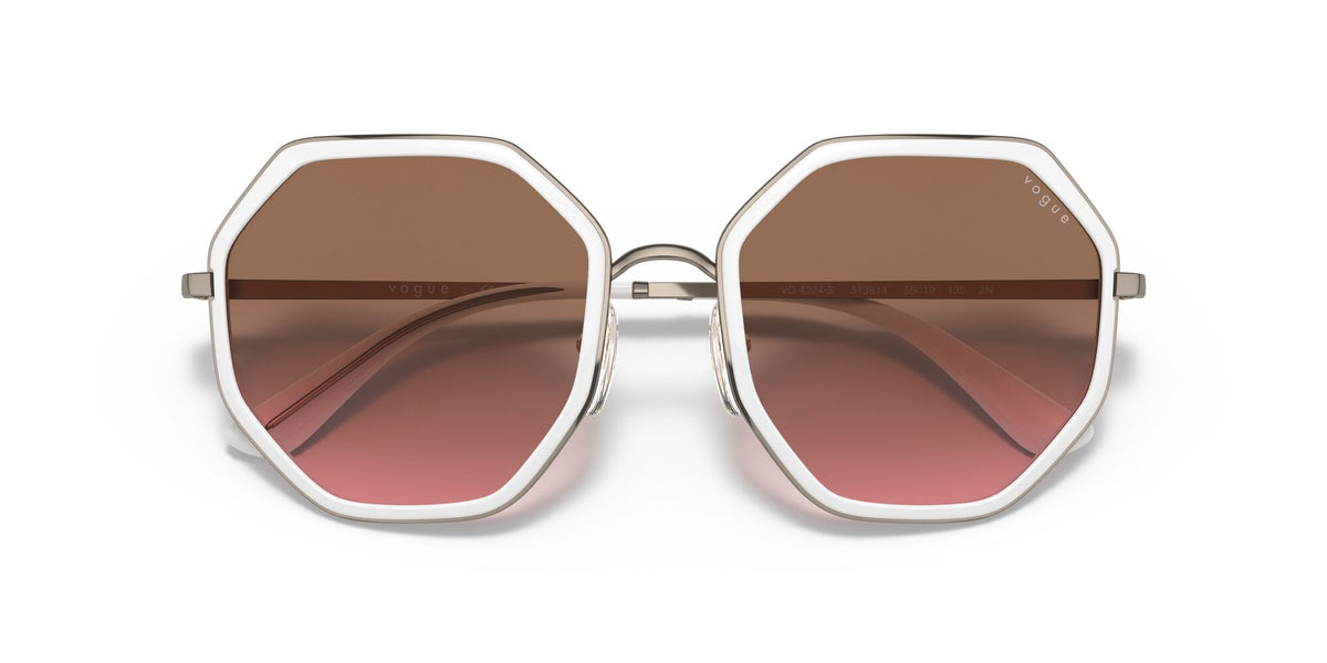 Vogue VO 4224S Light Brown/White / Pink Gradient Brown 55 / Plastic / Metal