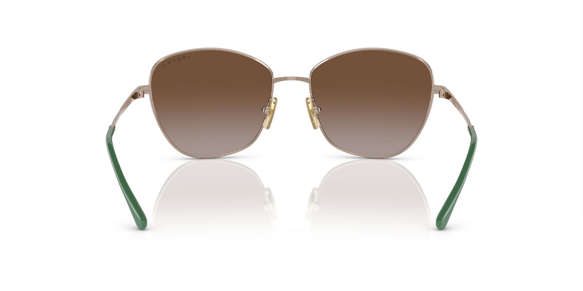 Vogue 0VO4232S 5186T5 53 Light Brown/ Polarised Brown Gradient 53 / Polycarbonate / Metal / Metal