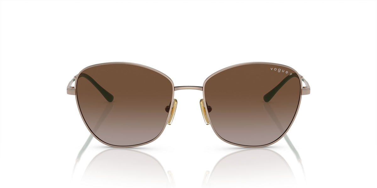 Vogue 0VO4232S 5186T5 53 Light Brown/ Polarised Brown Gradient 53 / Polycarbonate / Metal / Metal