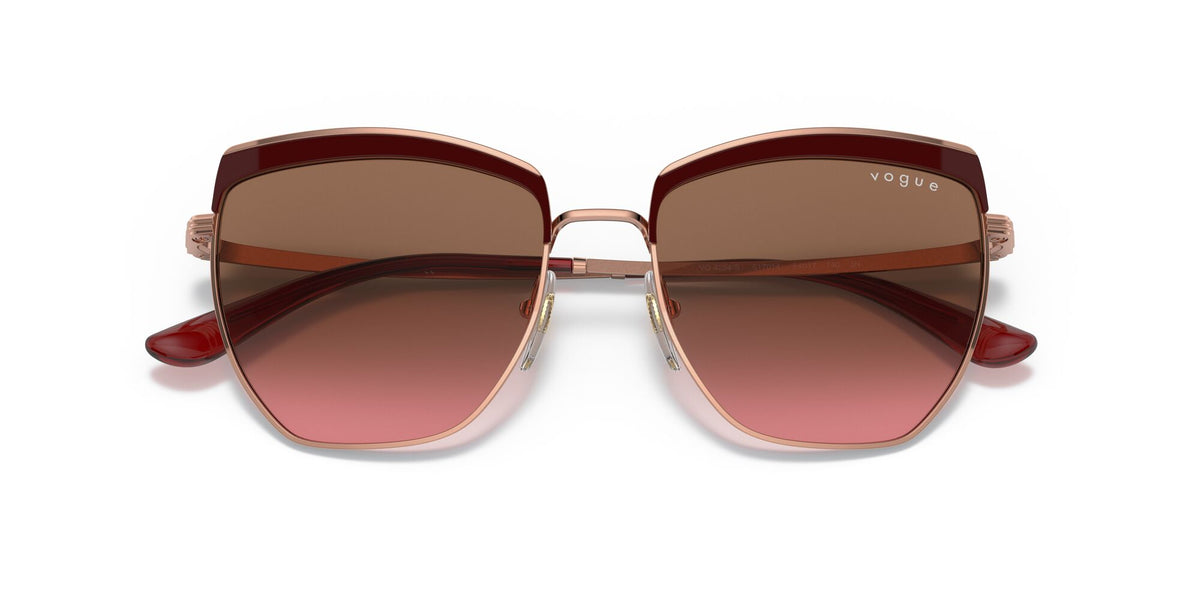 Vogue 0VO4234S 517014 54 Top Bordeaux/Rose Gold/ Pink Gradient Brown 54 / Plastic / Metal