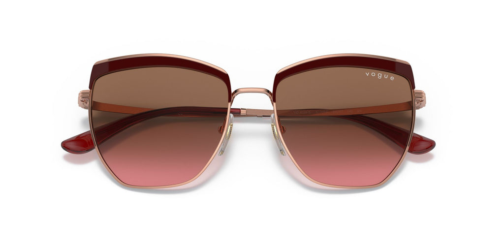Vogue 0VO4234S 517014 54 Top Bordeaux/Rose Gold/ Pink Gradient Brown 54 / Plastic / Metal