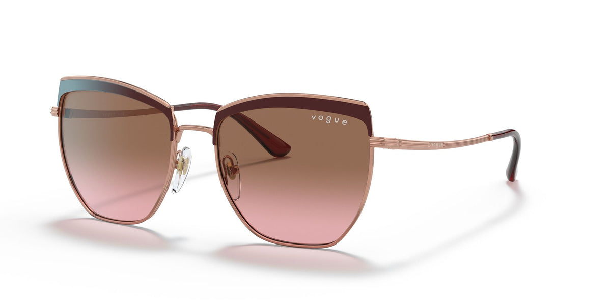 Vogue 0VO4234S 517014 54 Top Bordeaux/Rose Gold/ Pink Gradient Brown 54 / Plastic / Metal