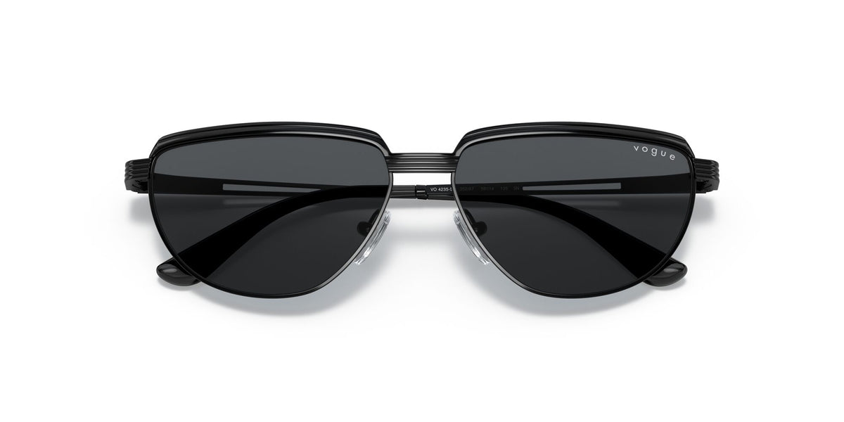 Vogue VO 4235S Black / Dark Grey 56 / Plastic / Metal