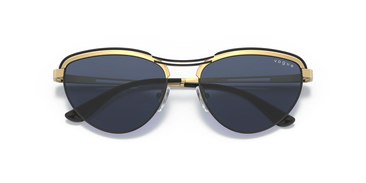 Vogue VO 4236S Top Black/Gold / Dark Blue 55 / Plastic / Metal