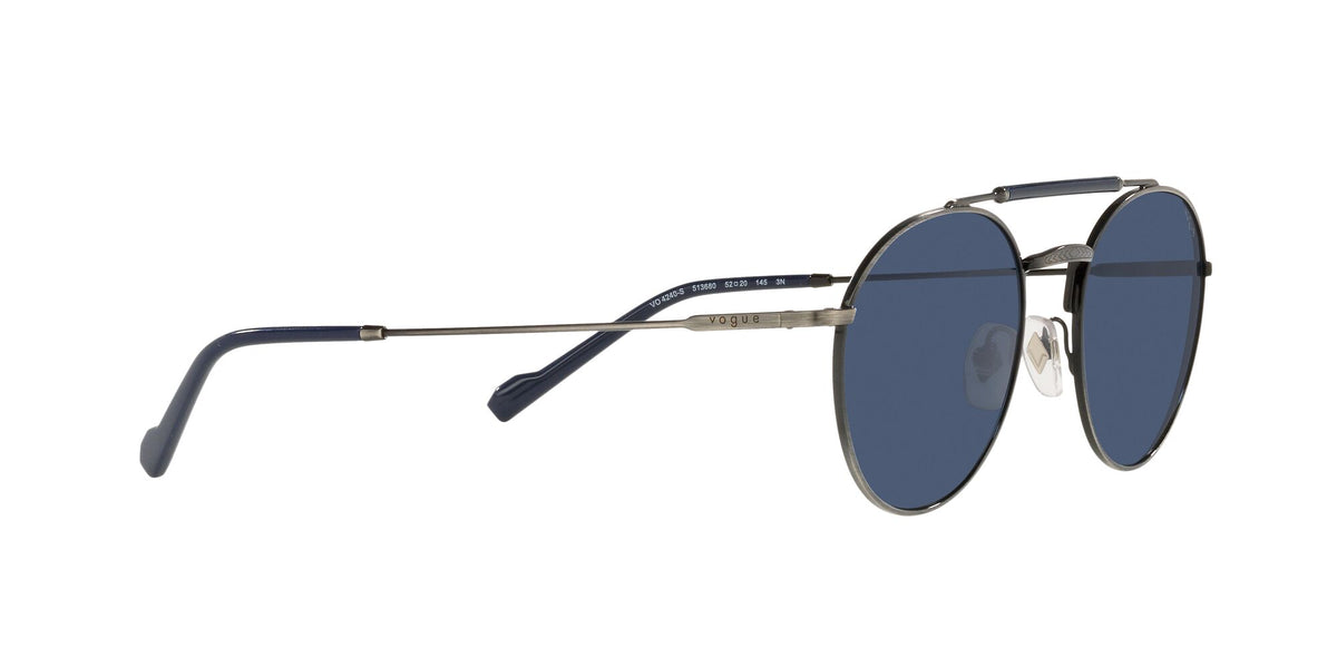 Vogue 0VO4240S 513680 54 Silver Antique/ Dark Blue 54 / Plastic / Metal