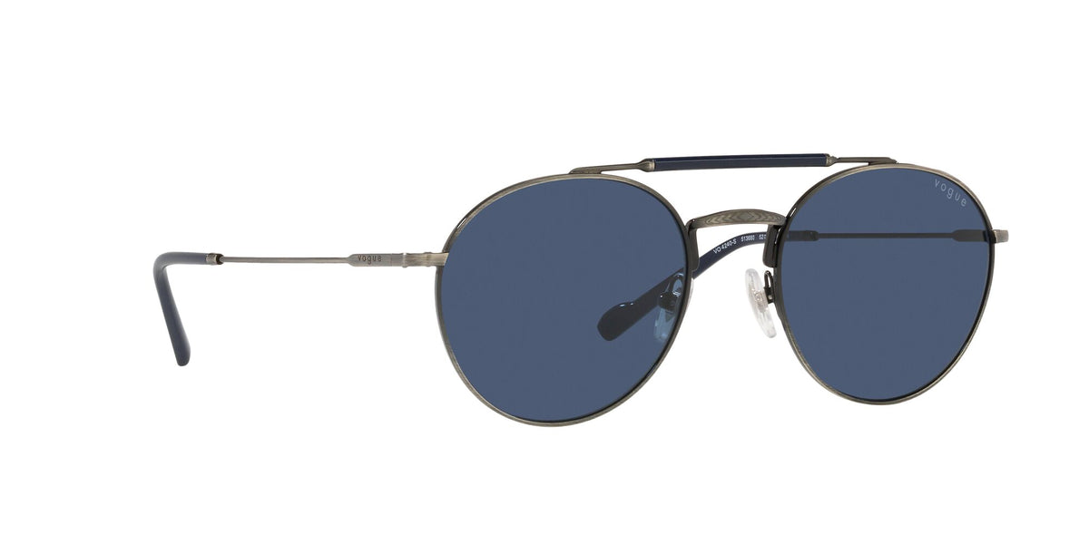 Vogue 0VO4240S 513680 54 Silver Antique/ Dark Blue 54 / Plastic / Metal