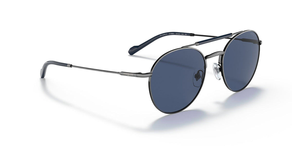 Vogue 0VO4240S 513680 54 Silver Antique/ Dark Blue 54 / Plastic / Metal