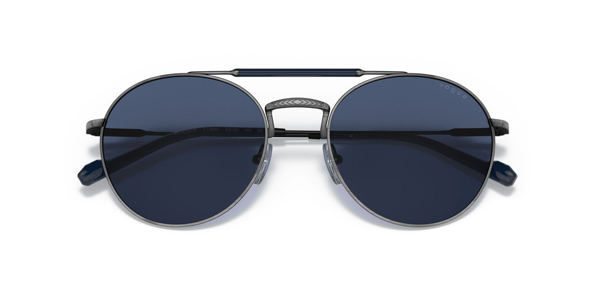 Vogue 0VO4240S 513680 54 Silver Antique/ Dark Blue 54 / Plastic / Metal