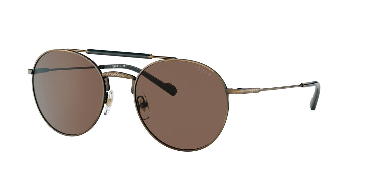 Vogue VO 4240S Gold Antique / Dark Brown 54 / Plastic / Metal