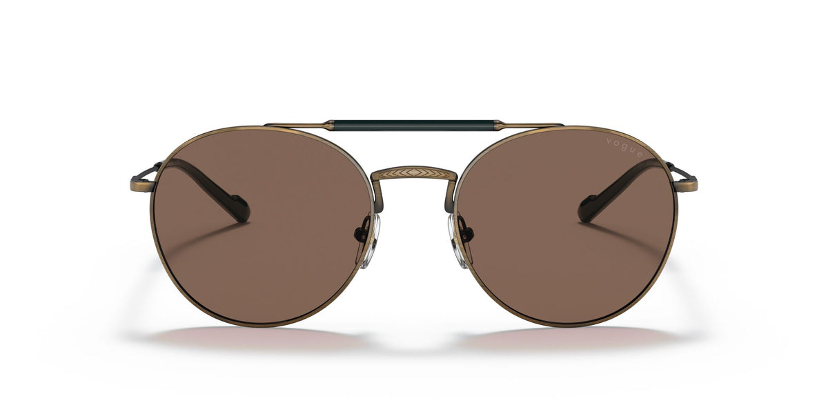 Vogue VO 4240S Gold Antique / Dark Brown 54 / Plastic / Metal