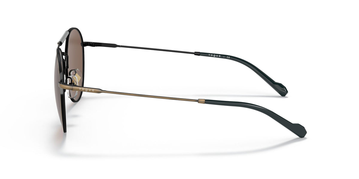 Vogue VO 4240S Gold Antique / Dark Brown 54 / Plastic / Metal