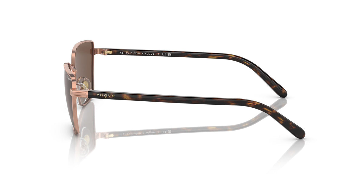 Vogue VO 4245S Rose Gold / Dark Brown 53 / Plastic / Plastic