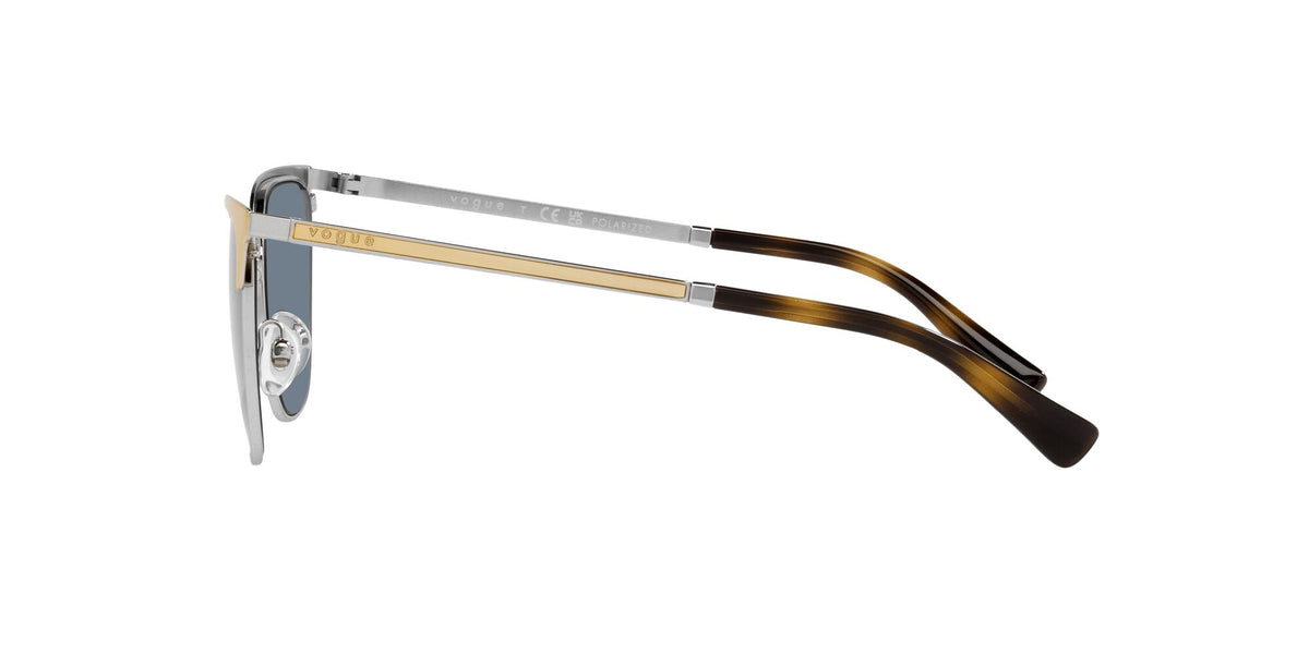Vogue 0VO4248S 305/2V 53 Top Gold/Silver/ Polarised Dark Blue 53 / Plastic / Metal